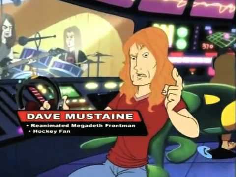 Dave Mustaine interviews in Final Duck Dodgers Episode