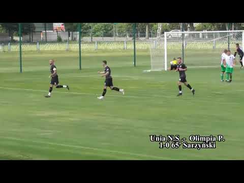 1K. V Ligi Unia N.S. - Olimpia Pysznica 2-0 14.08.2021r. bramki z meczu