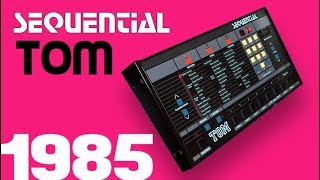 Video thumbnail for SEQUENTIAL CIRCUITS TOM Vintage Drum Machine 1985 | HD DEMO by AnalogAudio1