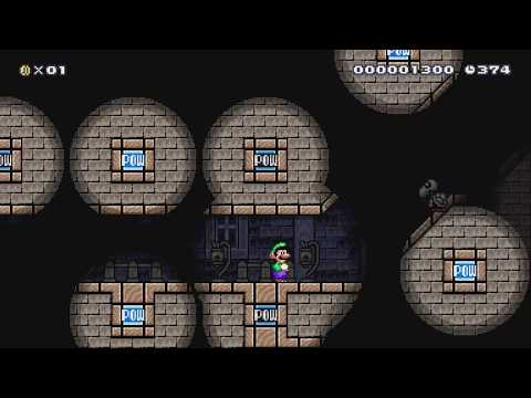 The Ghost House's Cellar! by Gaudimann - Super Mario Maker 2 - No Commentary 1by