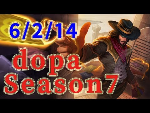 dopa Twisted Fate MID vs Kassadin Patch 7.13