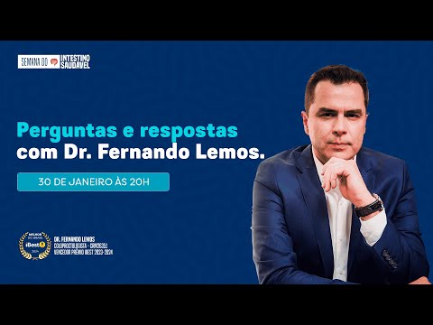 [LIVE] Perguntas e respostas com Dr. Fernando Lemos