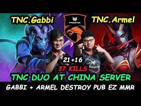 TNC.Gabbi [Riki] Feat Armel [Queen Of Pain] TNC DUO Destroy Chengdu Major Ranked Dota 2 pro Gameplay