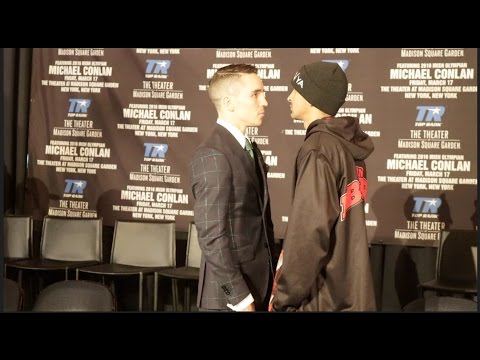MICHAEL CONLAN v TIM IBARA - OFFICIAL HEAD TO HEAD @ FINAL NEW YORK PRESS CONFERENCE