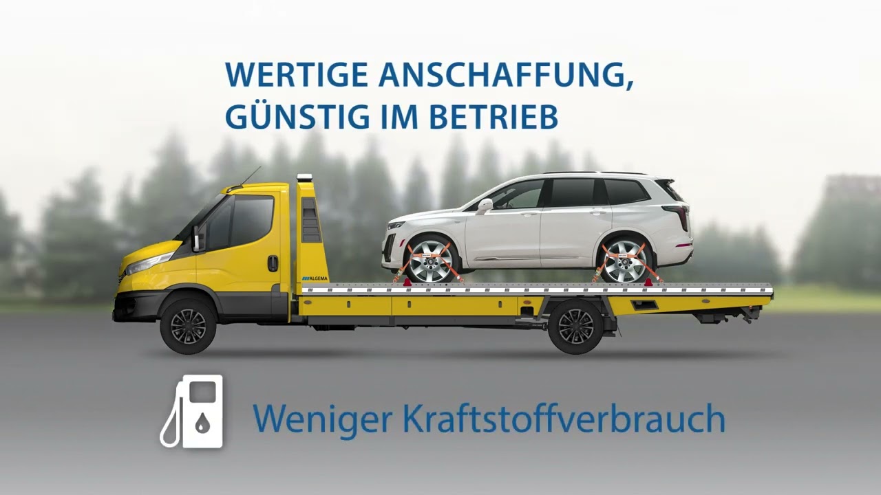 Två axlar sparar pengar