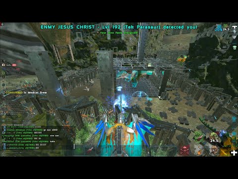 Wiping 473 Extinction Tree Teleporter! | ARK Official PvP