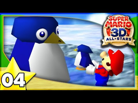 Cool Cool Mountain 100%!  Super Mario 64 (3D All-Stars) Gameplay Walkthrough Part 4!