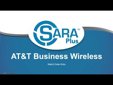 SARA Plus Business Wireless Order Entry (Part 1)