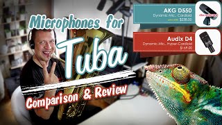 Video thumbnail for Microphones for tuba, Audix D4 vs AKG D550 - Chameleon (bassline) by tubastas