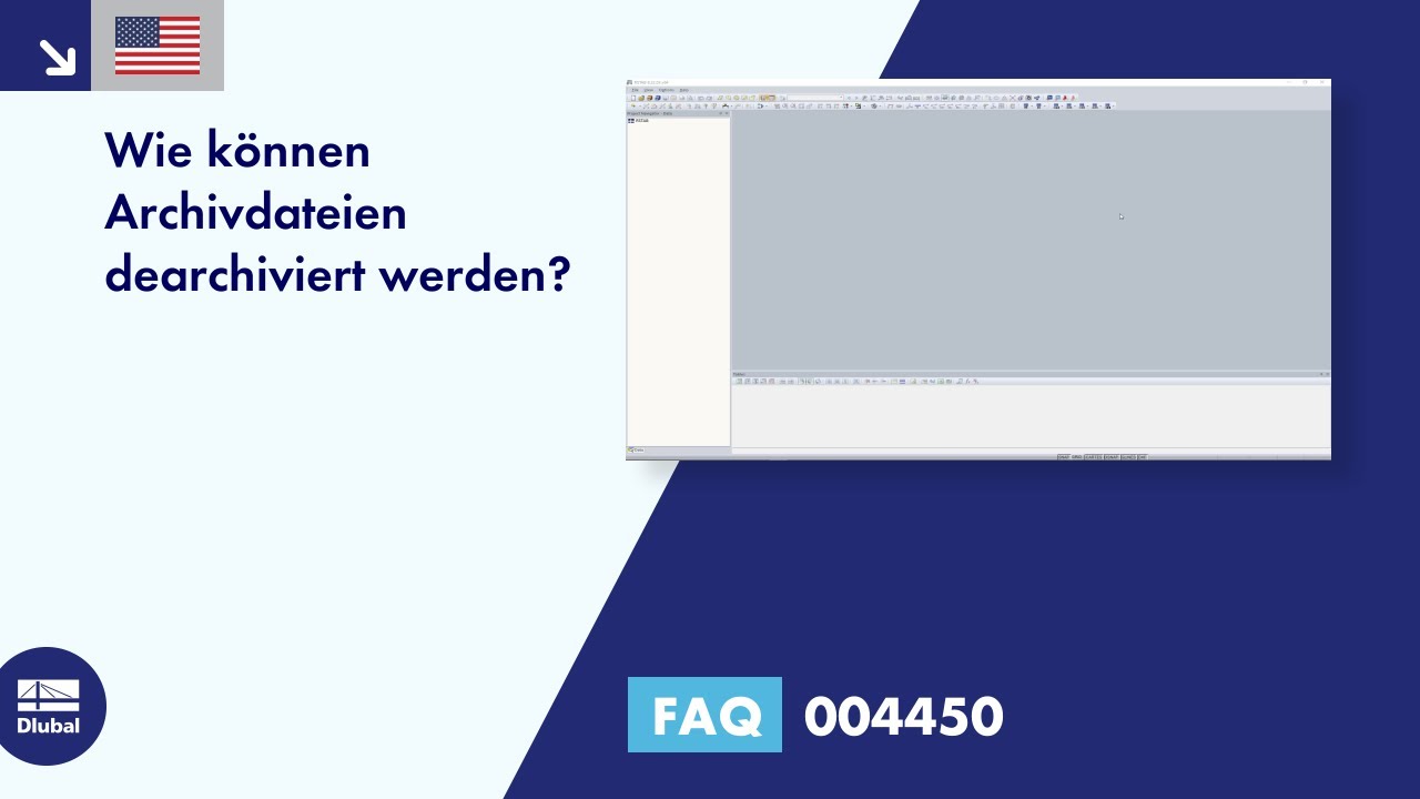 [EN] FAQ 004450 | Wie können Archivdateien dearchiviert werden?