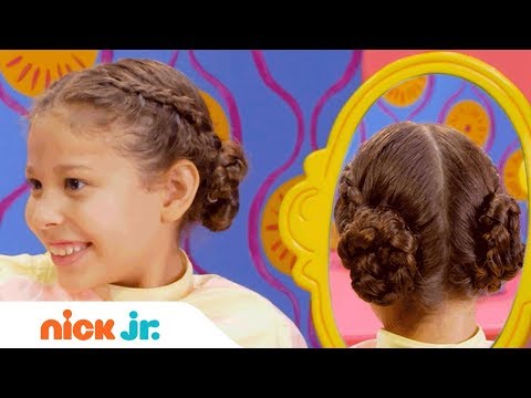 How to Make Country Braids🌻  Style Files Hair Tutorial | Sunny Day’s Style Files | Nick Jr.