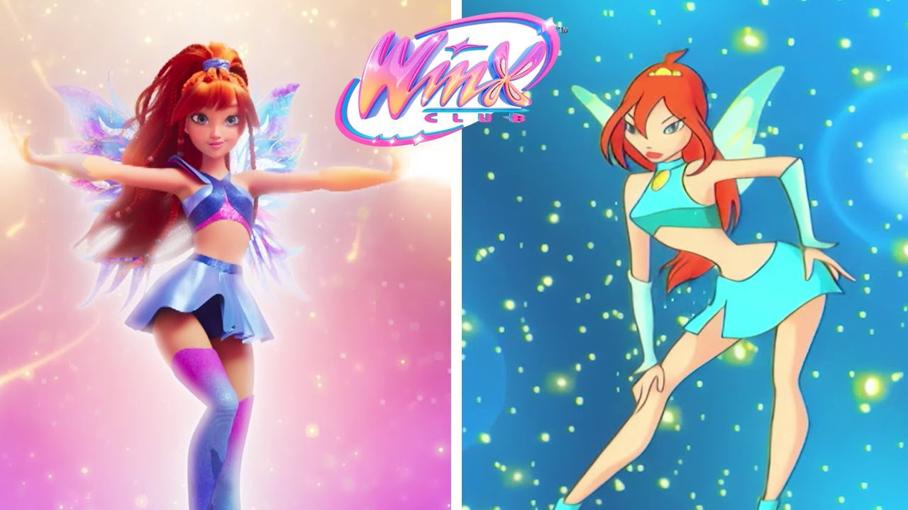 Bloom's Transformation: original Season 1 vs. Reboot Side-by-Side | Winx Club Official