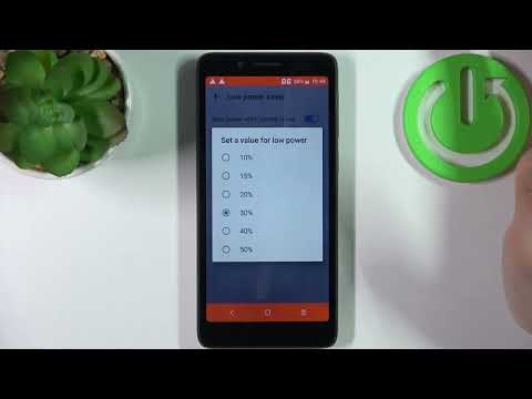 How to Enable Battery Saver on ALCATEL 1C (2019) // Low Power Saver