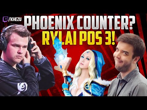 Best Phoenix Counter?? Rylai Carry Pos 3! - KheZu Stream with SyndereN