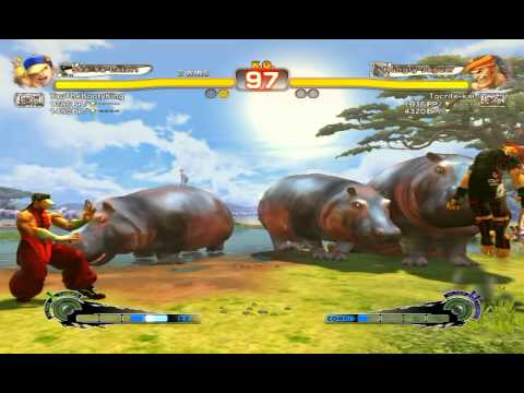 USF4 YUN (Tauroi) vs ADON (Tocrite-kai)