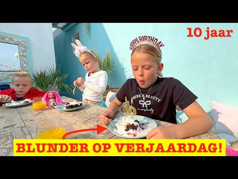 BLUNDER op LUCiLLA’S 10de VERJAARDAG op WERELDREiS!!! 😱 | Bellinga Vlog #3316