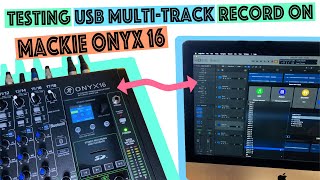 Video thumbnail for Testing USB Multi-track recording on Mackie Onyx 16 - Review (Part 2). by Tempered Truth Music
