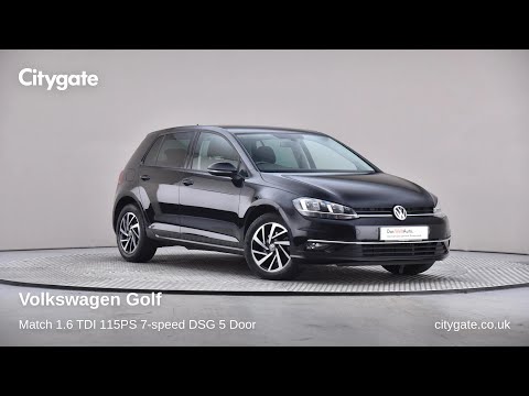 Volkswagen Golf - Match 1.6 TDI 115PS 7-speed DSG 5 Door - Citygate Volkswagen Chalfont