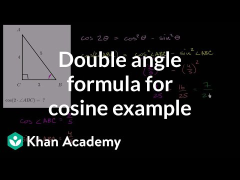 Double angles