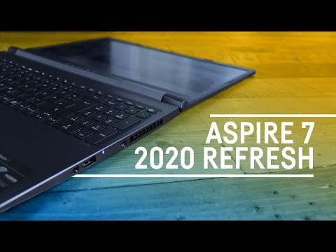 Acer Aspire 7 (2020) GTX 1650ti - Review