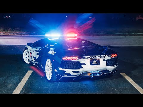 SAVAGE GARAGE LAMBORGHINI AVENTADOR POLICE CAR! | 4K |