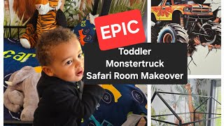 Toddler Room Reveal | Monster Truck