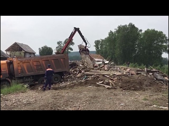 В Приангарье продолжается ликвидация последствий паводка