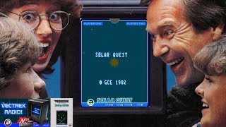 Solar Quest Gameplay (Vetrex)