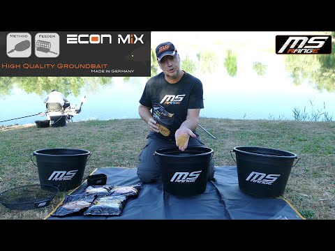 Perfektes Feederfutter anmischen - SO geht es! | Tipps zum Angeln mit MS Range Futterserie Econ Mix
