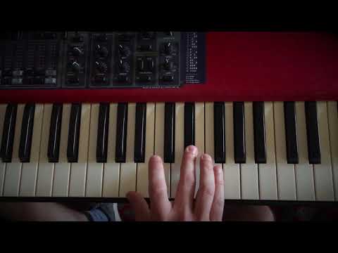 Arpeggioer  - simpel jazz blues (klaver)