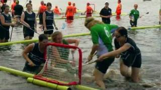 preview picture of video 'Open Water Floorball Championship 2011'