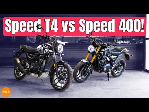 Triumph Speed T4 vs Speed 400: Which affordable Triumph bike is for you? | UpShift