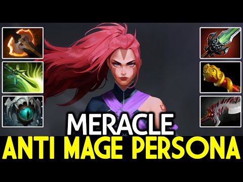 MERACLE [Anti Mage] New set Female Persona Totally Destroyed Dota 2