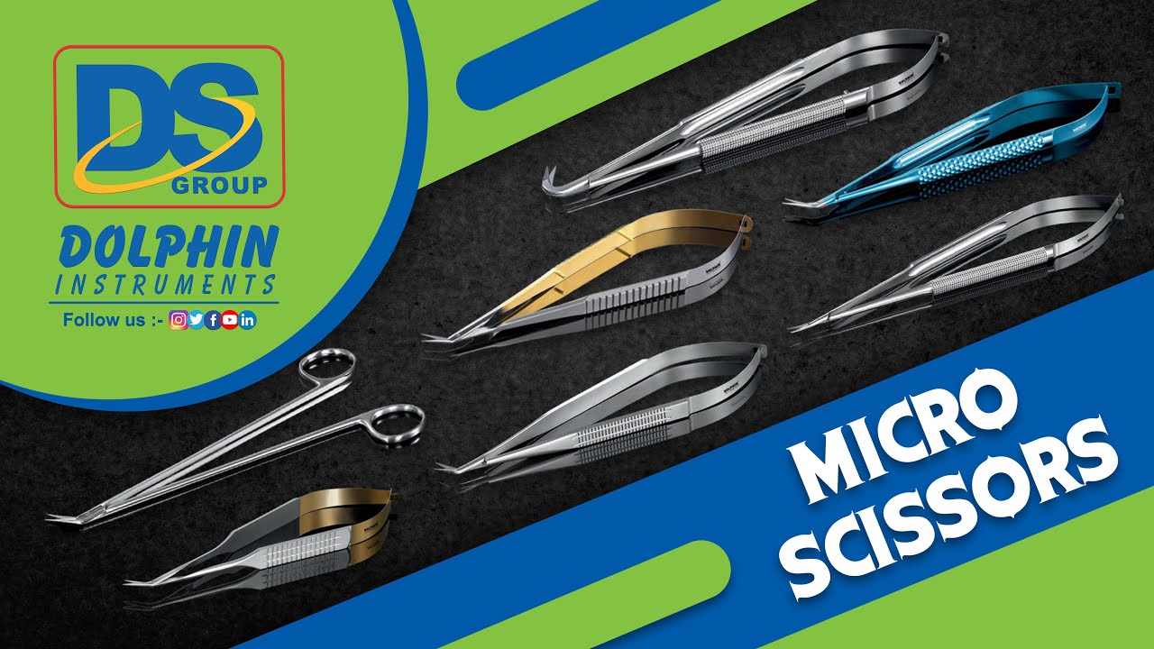Micro scissors / Dolphn surgicals instruments / ds