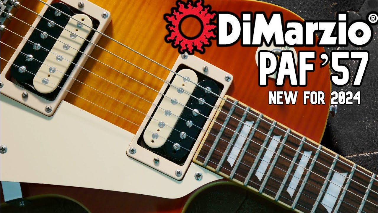 NEW DiMarzio PAF 57s | Pimp Up Your Les Paul! - YouTube