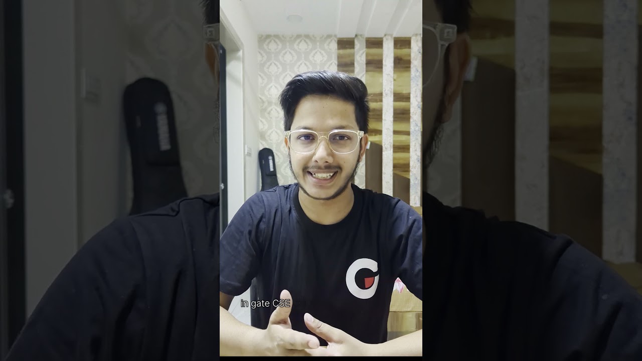 GATE CS/DA 2025 Overlapping Syllabus - By AIR - 2 Priyanshu Sharma | #GateCS #GateDA #Shorts