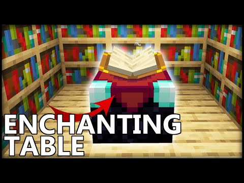 How To Use The ENCHANTING TABLE In Minecraft