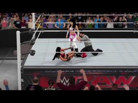 WWE 2K17 Nikki Bella Vs Melina