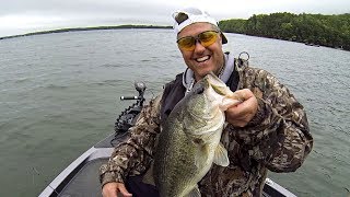 Bass Fishing Tournament Practice Day!!! (Smith Mountain Lake FLW BFL)