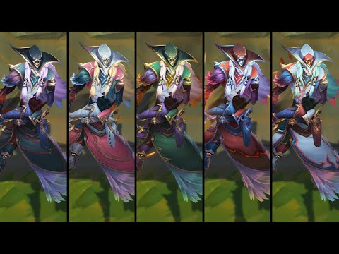 All High Noon Yone Chromas (League of Legends)