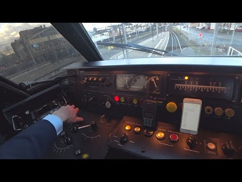 Train Driver's POV Amersfoort - Schiphol ICM 2017