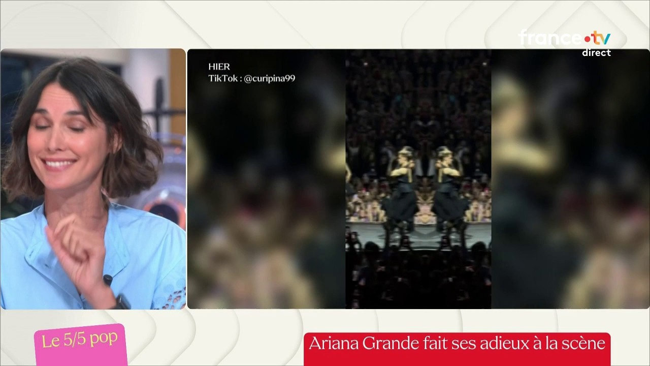Ariana Grande fait ses adieux à la scène - Le 5/5 Pop d’Églantine Éméyé