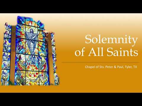 Click to Watch the Celebrate Sunday Mass - All Saints' Day - 11.1.20	 video