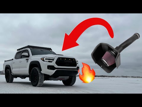 K&N Intake Install on the 2021 Toyota Tacoma TRD PRO!