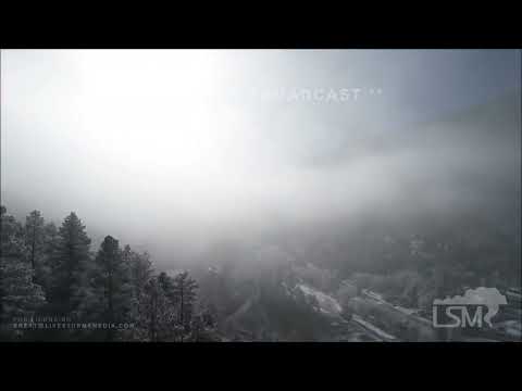 01-29-2023 Green Mountain Falls, CO - Epic Rime Ice Drone and Driving