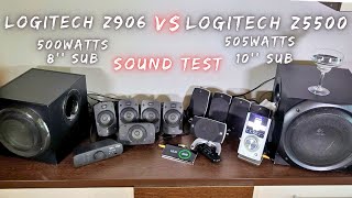 Video thumbnail for Logitech Z5500 VS Logitech Z906 Sound Test BASS BOOSTED by AudioTribe