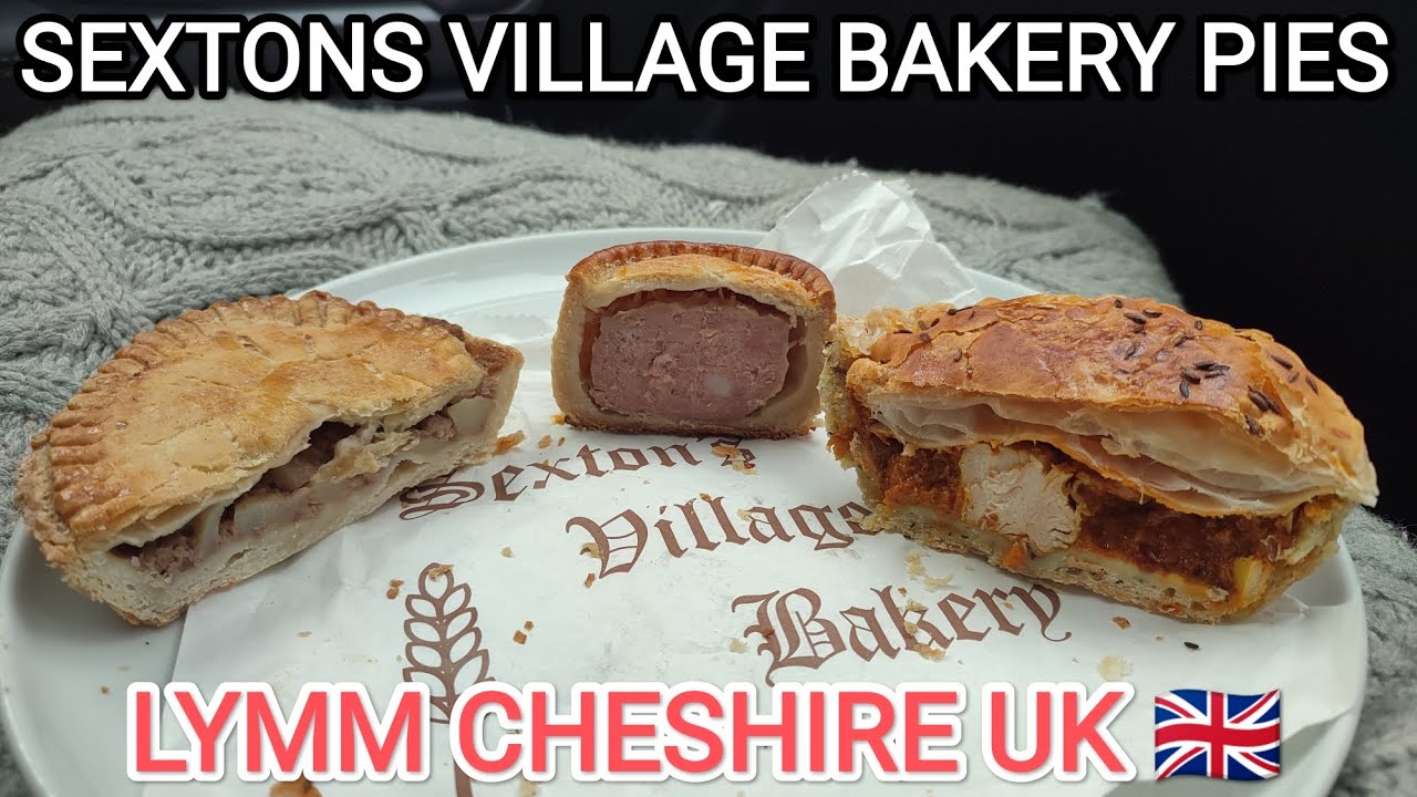 SEXTONS village traditional BAKERY pies LYMM CHESHIRE England UK BRITISH FOOD 