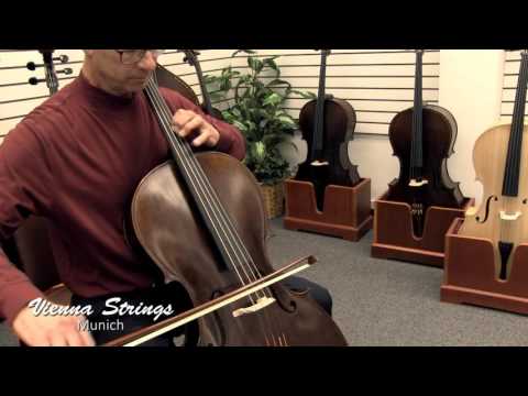 Vienna Strings Hamburg Handcraft Cello Natural Spirit Varnish image 4