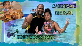 Day 5 on Carnival Dream at Half Moon Cay! #carnivaldream #halfmooncay #choosefun #cruise