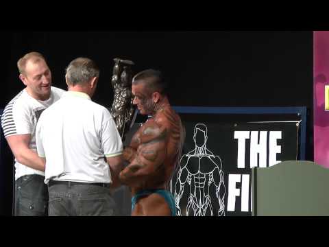 Lee Priest - Award Presentation - NABBA Mr & Miss United Kingdom 2013